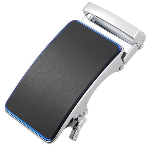 New Mens Business Alloy Automatic Buckle Unique Men Plaque Belt Buckles for 3.5cm Ratchet Men Apparel Accessories LY136-23766