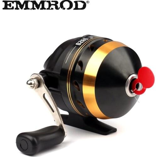 New Closed Face Spincast reel Concealed Fishing Wheel Catapults Aluminum alloy Hunting Fish Fishing Reel with Fishing Line Pesca