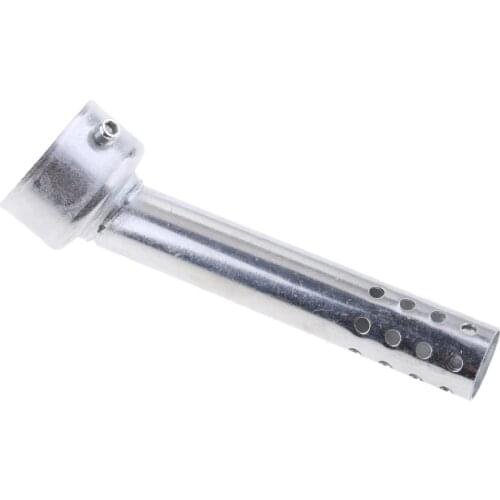 Motorcycle 48mm Universal Exhaust Muffler Pipe Insert Baffle DB Killer Silencer (O.D. 48mm, Silver)