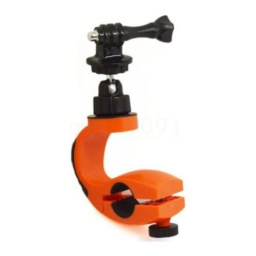 Bike Bicycle Tripod Holder For Gopro Hero 5 4 3 Session Xiami Yi 4K SJCAM Camera with 360 Rotate Tripod Mount Heads Adapter m1
