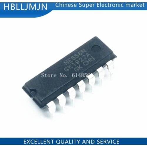 100PCS NE556N DIP14 NE556 DIP 556N DIP-14