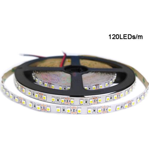 5m/lot DC12V 120leds/m LED Strip Light white/warm white/blue/green/red/yellow SMD 3528 flexible Lamp tape