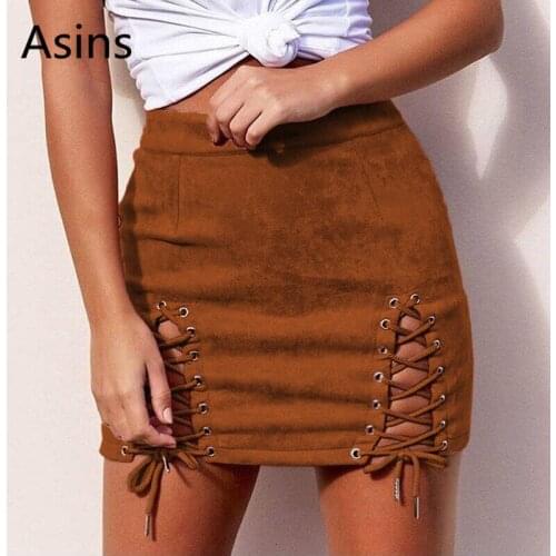 Женские мини юбки Asins China At AliExpress