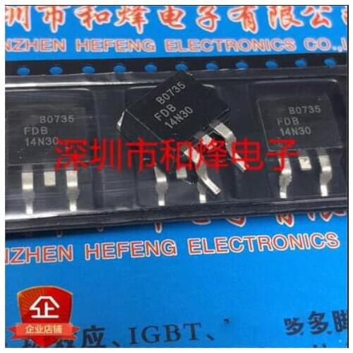 Free shipping 20PCS FDB14N30 FDB14N30TM TO-263 300V 14A