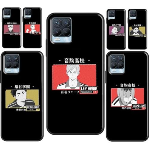 Haikyuu Hinata Attacks Case For OnePlus 9 Pro 7 8 T Nord Cover For OPPO Realme C3 C11 C15 C21 GT Neo 6 7 8 Pro