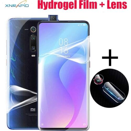 For Xiaomi Mi 9t Screen Hydrogel Film Camera Lens Protector Mica Xiaomi Mi 9T Pro Mi9t Protective No Glass