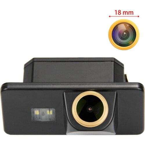 HD Rear View Backup Camera for BMW 320I 328I 335I 520LI 530I 535LI X1 X3 X5 X6 3 5 7 Series 2010-2014 Night Vision Golden Camera