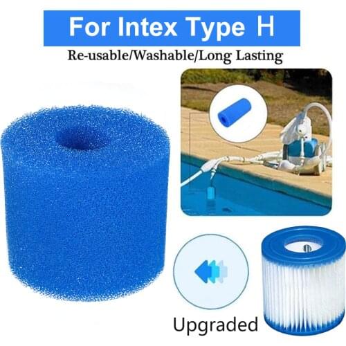 New Reusable Washable Swimming Pool Filter Foam Sponge Cartridge For Intex S1 Foam Swimming Accessorie