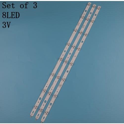 New 3 PCS LED backlight strip for KDL-32RD303 32R303C SAMSUNG_2014_SONY_DIRECT_FIJL_32V_A B_3228_8LEDs LM41-00091J 00091K