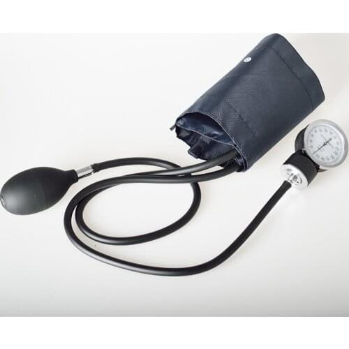 Manual medical blood pressure monitor arm type blood pressure device aneroid sphygmomanometer +storage bag