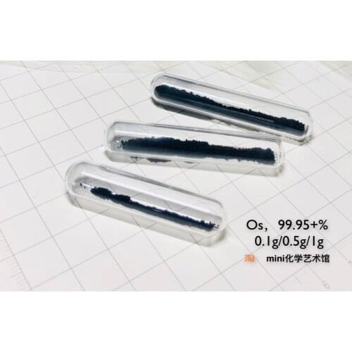 Glass Seals Glass Sealed Osmium Powder Glass Sealed Osmium Glass Sealed Osmium Osmium Powder Precious Metal Os