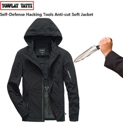 Anti cutting stabbing clothing anti cutting clothing whole body protection anti cutting tactical coat ultra thin and soft