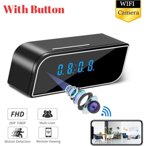 Wifi Secret Clock IP Camera WIFI Control Concealed IR Night Wireless micro Recorder Camcorder Video Mini DV DVR Cam Security Hom