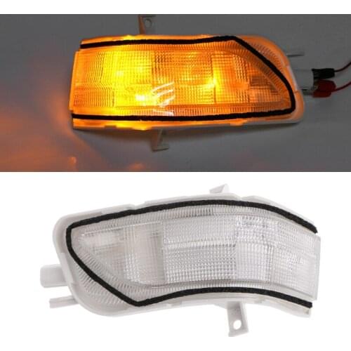 Right Is Co-pilot Rearview Mirror LED Turn Signal Light For Honda CRV 2007-2011 Crosstour 2011-2016