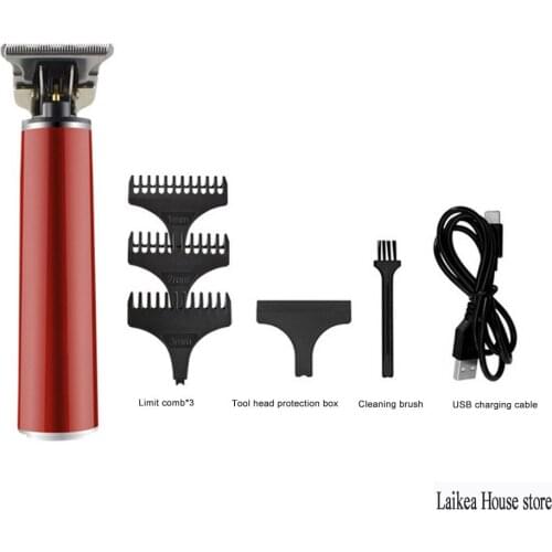 LCD Crystal Display Engraving Clipper Electric Hair Clipper T Blade Electric Clipper For Men Hair Trimmer Hair Cutting Machine