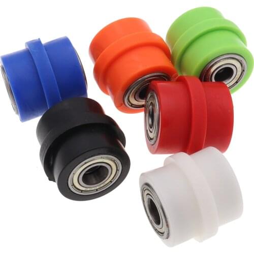 8mm 10mm Drive Chain Roller Tensioner Bike Pulley Wheel Slider Guide For Street Enduro Motorcycle Motocross ATV CRF CR XR YZ WR