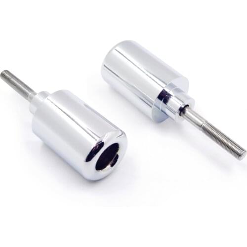 Aftermarket Free Shipping Motorcycle Parts Frame Slider Crash Protector For Suzuki 1999-2007 Hayabusa GSXR 1300 GSX1300R CHROME