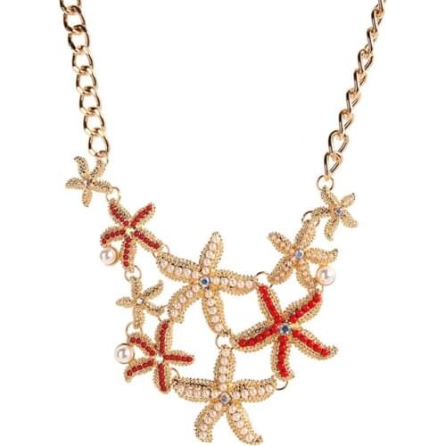 Chic 50cm Tassel Necklace Jewelry Faux Pearl Pendant Gold Silver Color