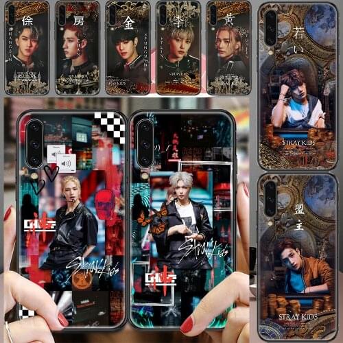 Stray Kids Hwang hyunjin Phone case For Samsung Galaxy A 3 5 7 8 10 20 21 30 40 50 51 70 71 E S 2016 2018 4G black soft Etui
