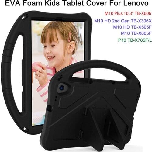 Kids Tablet Case for Lenovo Tab M10 TB-X505/X605/X306/X705 10.1"Cover EVA Protective Funda for Lenovo Tab M10 Plus TB-X606 10.3"