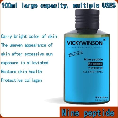 Nine peptide essence 100ml Anti Wrinkle Serum 100% pure Anti-wrinkle Moisturizing Lifting Firming Face Cream