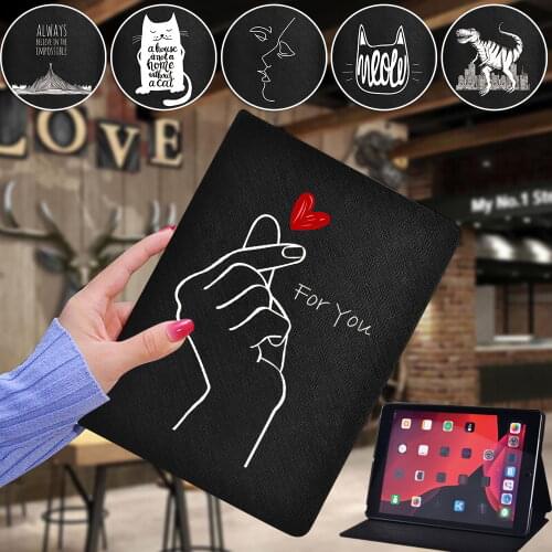 For Apple IPad Pro 11/Ipad 7th 8th/iPad Air 1 2 3 4/IPad 2 3 4/Mini 1 2 3 4 5 IPad Pro 9.7" 10.5" Tablet Pu Leather Cover+Stylus