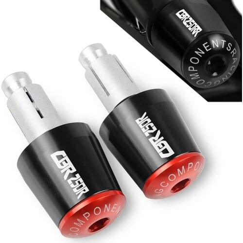 For Honda CBR250R CBR 250R 250 R 2011-2013 2012 Motorcycle Accessories 7/8" 22MM Handlebar Hand Grips Handle Bar End Cap