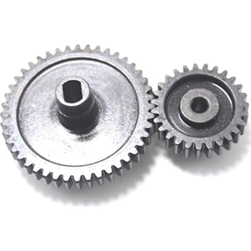 Upgrade Metal Reduction Gear + Motor Gear for Wltoys 144001 1/14 RC Car Parts