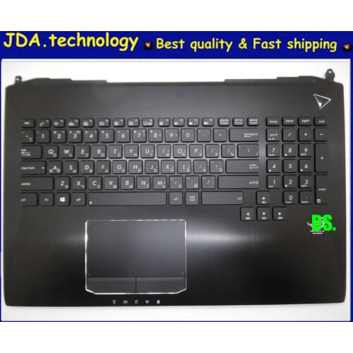 New/Orig palmrest topcase For ASUS G750 G750JH G750JM G750JS G750JW RU Russian keyboard upper cover keyboard backligt touchpad