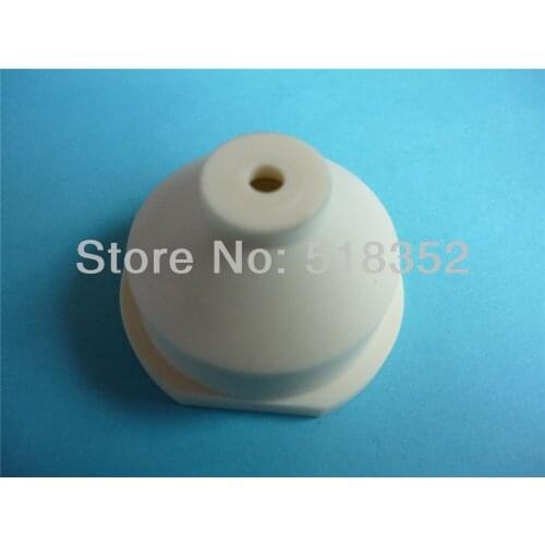 X054D881H03 Mitsubishi M2103 ID4/ 6/ 8mm Lower Water Flushing Nozzle White Ceramic for WEDM-LS Wire Cutting Machine Parts