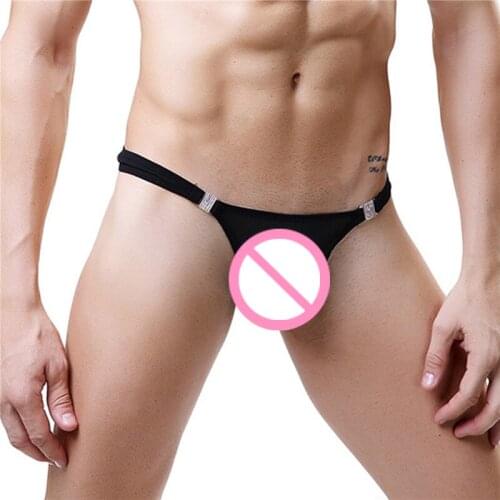Sexy Gay Men Underwear Jockstrap Sissy Panties G Sting Thong Male Strings Jock Strap Under Wear Bikini Man Underpanties Penis
