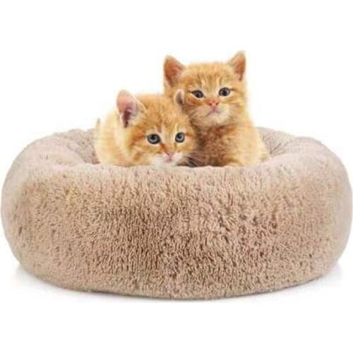 Dog Bed Washable Pet Cat Bed Dog Round Breathable Lounger Sofa Cat Bed For Cat Dogs Super Soft Plush Pads Dogs Mat