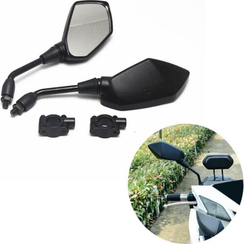 Off-road Motorbike ATV Bike Side Back Mirror Pair 7/8'' 22mm Motorcycle Aluminum Rear View Mirrors