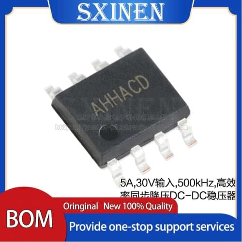 SY8205FCC Silk Screen AHH SOIC-8 Synchronous Step-down DC-DC Regulator