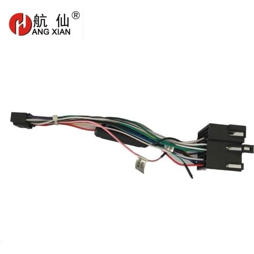2 din Car Radio Female ISO Radio Plug Power Adapter Wiring Harness Special for KIA Forte Sportage Hyundai Tucson harness cable