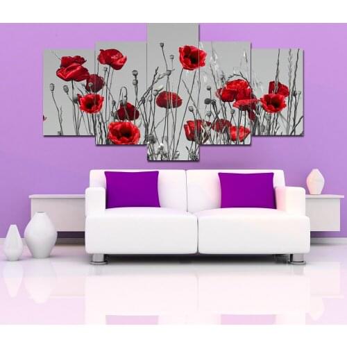 HUACAN Diamond Painting Flower Full Square Diamond Embroidery Multi-picture Mosaic Rhinestone Cross Stitch Art Home Decor