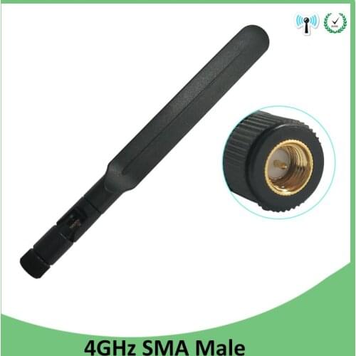 4G Lte Antenna 5dbi Sma Male Connector Plug antena directional external antenne for 4g Router wireless modem lte repeater