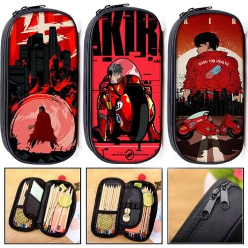 Anime COOL AKIRA Shotaro Kaneda Penci Bag Fashion Cosmetic Cases Pencil Holder teenagers Stationary Bags School Supplies Case