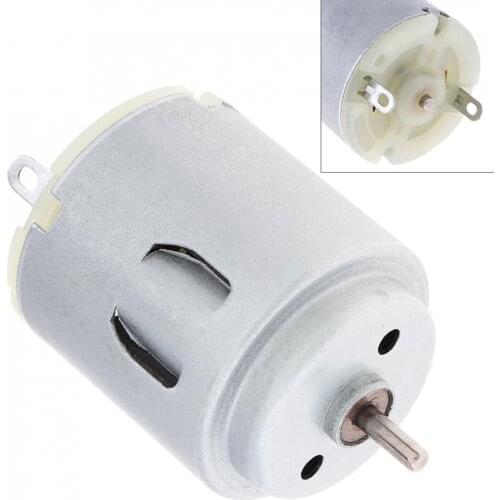 R260 DC 3.0V 4.73A 12300RPM Toy Motor Dumper Micromotor Electric Small Toy Motor with Carbon Brush for DIY Toy Model