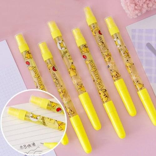 Spray Gel Pen Korean Stationery Gel Ink Pen Cute Gel Pens Office Accessories Novelty Cool Pens Cute Stationary Supplies
