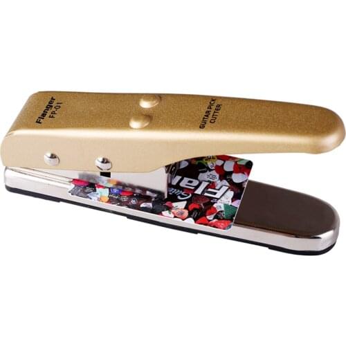 Flanger Guitar Pick Cutter Glod Plectrum Punching Tool Make Custom Heart Shape Plectrums from Sheet. DIY Guitar Picks