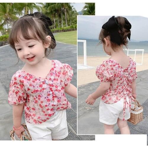 LOKEDIKE Girls' Printed T-Shirts