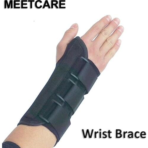 Medical Wrist fixation Brace Support Splint applies to joint damage fracture Sprain Carpal Tunnel Syndrome Arthritis Recovery