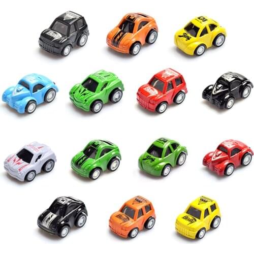 Mini Pull Back Let Go Fast Racing Car Racer Vehicles for Kids Children Gift