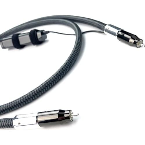 New model WEL SIGNATURE 72V DBS Silver RCA Digital Coax Decoding audio hifi Cable Carbon DBS include battery