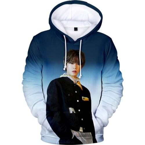 New 3D NCT 127 Hoodies Men/Women/Streetwear Kids Fashion Casual Idol Sweatshirt 3D Print NCT 127 Mens Hoodie Clothes Tops