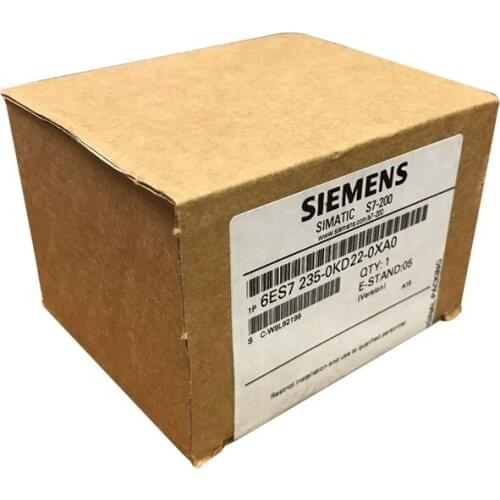 Brand new plc 6ES7235-0KD22-0XA0 SIMATIC S7-200 analog I/O EM 235 CPU for siemens