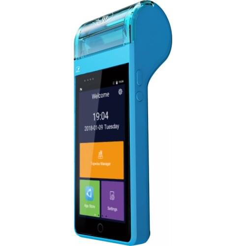 RT8050C Handheld Smart Terminal Android 7.0 with Scan Code NFC Payment Thermal Printer Payment System