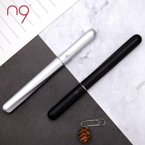 Chinese Style N9 Full Metal Fountain Pen Tai Chi Aluminum Alloy Unique Original Writing Gift Set Iridium EF/F Tip for Business