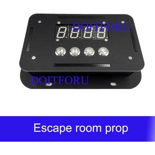 Secret room escapes Digital cipher Digital panel Key password unlock With sound